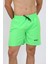 Erkek Fermuar Cepli Deniz Şortu Fıstık Yeşil 2