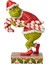 Enesco Grinch By Jim Shore Grinch Stealing Candy Canes Heykelcik 1