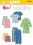 New Look Sewing Pattern 6847 Child Sleepwear, Size A (3-4-5-6-7-8) 1
