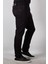 Erkek Chino Pantolon Gabardin Slim Fit Dar Kesim Siyah 2160 2