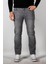 Erkek Kot Pantolon Slim Fit Dar Kesim 5 Cepli Gri 2242 6158 1