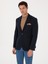 Erkek Lacivert Slim Fit Yün Karışımlı Spor Ceket 50270156-VR033 10