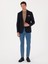 Erkek Lacivert Slim Fit Yün Karışımlı Spor Ceket 50270156-VR033 11