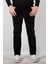 Erkek Kadife Pantolon Likrali Regular Fit Siyah 2228 1