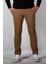 Erkek Chino Pantolon Slim Fit Dar Kesim Camel 1747 5594 1
