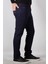 Erkek Chino Pantolon Gabardin Slim Fit Dar Kesim Lacivert 2160 2