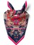 %100 Ipek Etnik Desenli Kadın Bandana 1
