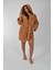Kapşonlu Unisex Wellsoft Peluş Sabahlık | Borno 1