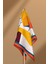 Geometrik Desenli %100 Ipek Bandana 55X55 6