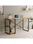 Arvel Raflı Metal Çalışma Masası - Atlantik Çam / Siyah - 90X44X71,8 cm 1