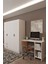 Ases HDF5358 Genç Odası Gardırop ve Çalışma Masası Hediyeli Beyaz 1