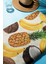 Dijital Baskı Plaj Deniz Havlusu Ananas Desenli Peştamal HVL0021 2