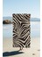 Dijital Baskı Plaj Deniz Havlusu Zebra Desenli Peştamal HVL0185 1