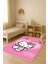 Parlak Kadife Kumaş Dijital Baskı Dot Kaymaz Tabanlı Çocuk ve Genç Odası Halısı H0594 1