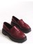 Kadın Günlük Loafer Ayakkabı 0012920 Bordo 5