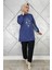 Kadın Baskı Detaylı Tesettür Tunik 1