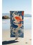 Dijital Baskı Plaj Deniz Havlusu Modern Desenli Peştamal (80X160 Cm) HVL0064 1
