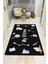 My Kitchen Desenli Dijital Baskı Kaymaz Taban Mutfak Halısı H0037 2