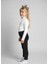 Kız Çocuk Fitilli Kadife Tayt - Siyah Rahat Kışlık Esnek Leggings 2