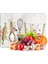 Cam Kesme Tahtası ve Sunumluk Kitchenware Desenli 30 x 40 cm 1