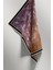 Twill Batik Desenli Pembe Renkli 90X90 Eşarp (Ipek Içermez) Kenar Dikiş Şekli El Dikişli 4