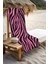 Dijital Baskı Plaj Deniz Havlusu Zebra Desenli Peştamal HVL0187 3