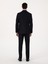 Erkek Koyu Lacivert Slim Fit Yün Karışımlı Mikro Desenli Takım Elbise 50315597-VR100 12