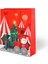 Yılbaşı Temalı Varak Baskılı Karton Çanta 26X32 cm 1