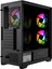 F16 2X140MM&1X120MM Argb Fanlı Atx Siyah Bilgisayar Kasası Psu Yok 2