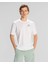 Frotis Erkek Beyaz Regular Fit Tişört 1