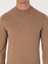 Erkek Camel Slim Fit Yün Karışımlı Çeyrek Balıkçı Yaka Basic Triko Kazak 50318891-VR015 13