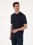 Erkek Lacivert Regular Fit %100 Pamuk Bisiklet Yaka Basic T-shirt 50319801-VR033 10