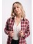 Oversize Geniş Kalıp Kareli Gömlek 3