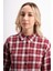 Oversize Geniş Kalıp Kareli Gömlek 5