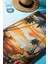 Dijital Baskı Plaj Deniz Havlusu Tropical Desenli Peştamal HVL0026 2