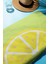 Dijital Baskı Plaj Deniz Havlusu Limon Desenli Peştamal HVL0162 2