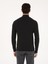 Erkek Siyah Slim Fit Pamuk Karışımlı Yarım Balıkçı Yaka Basic Triko Kazak 50318619-VR046 12