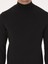 Erkek Siyah Slim Fit Pamuk Karışımlı Yarım Balıkçı Yaka Basic Triko Kazak 50318619-VR046 13