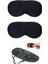 Uyku Maskesi - Göz Bandı 2 Adet 1