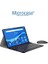 Lenovo M10 Fhd Plus 10.3" TB-X606 X606F ile Uyumlu Bluetooth Klavye ve Mouse + Standlı Kılıf - Bkk6 2