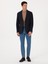 Erkek Lacivert Slim Fit Yün Karışımlı Spor Ceket 50272700-VR033 11