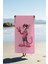Dijital Baskı Plaj Deniz Havlusu Pembe Panter Desenli Peştamal HVL0138 1