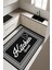 Kitchen Desenli Dijital Baskı Kaymaz Taban Mutfak Halısı H0053 1
