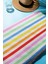 Dijital Baskı Plaj Deniz Havlusu Renkli Çizgiler Desenli Peştamal HVL0205 2
