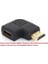 2148 HDMI L Dirsek 90 Derece Çevirici Dönüştürücü Uzatma Adaptörü 3