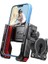 JR-ZS266 Bisiklet-Motosiklet Kıskaçlı Telefon Tutucu 4.7"-7" Gidon Tipi Universal Motor Tutucu Yüksek Kalite 2