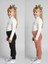 2li Kız Çocuk Fitilli Kadife Tayt - Rahat Kışlık Esnek Leggings 2