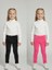 2li Kız Çocuk Fitilli Kadife Tayt - Rahat Kışlık Esnek Leggings 1