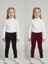 2li Kız Çocuk Fitilli Kadife Tayt - Rahat Kışlık Esnek Leggings 1