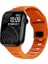 Uruchı Apple Watch 45MM, 44MM, 42MM Serileri ile Uyumlu Yumuşak Silikon Spor Kordon – Su Geçirmez, Konforlu ve Şık – Spor, Günlük, Fitness & Egzersiz Için, Dayanıklı Saat Kayışı, Turuncu 1